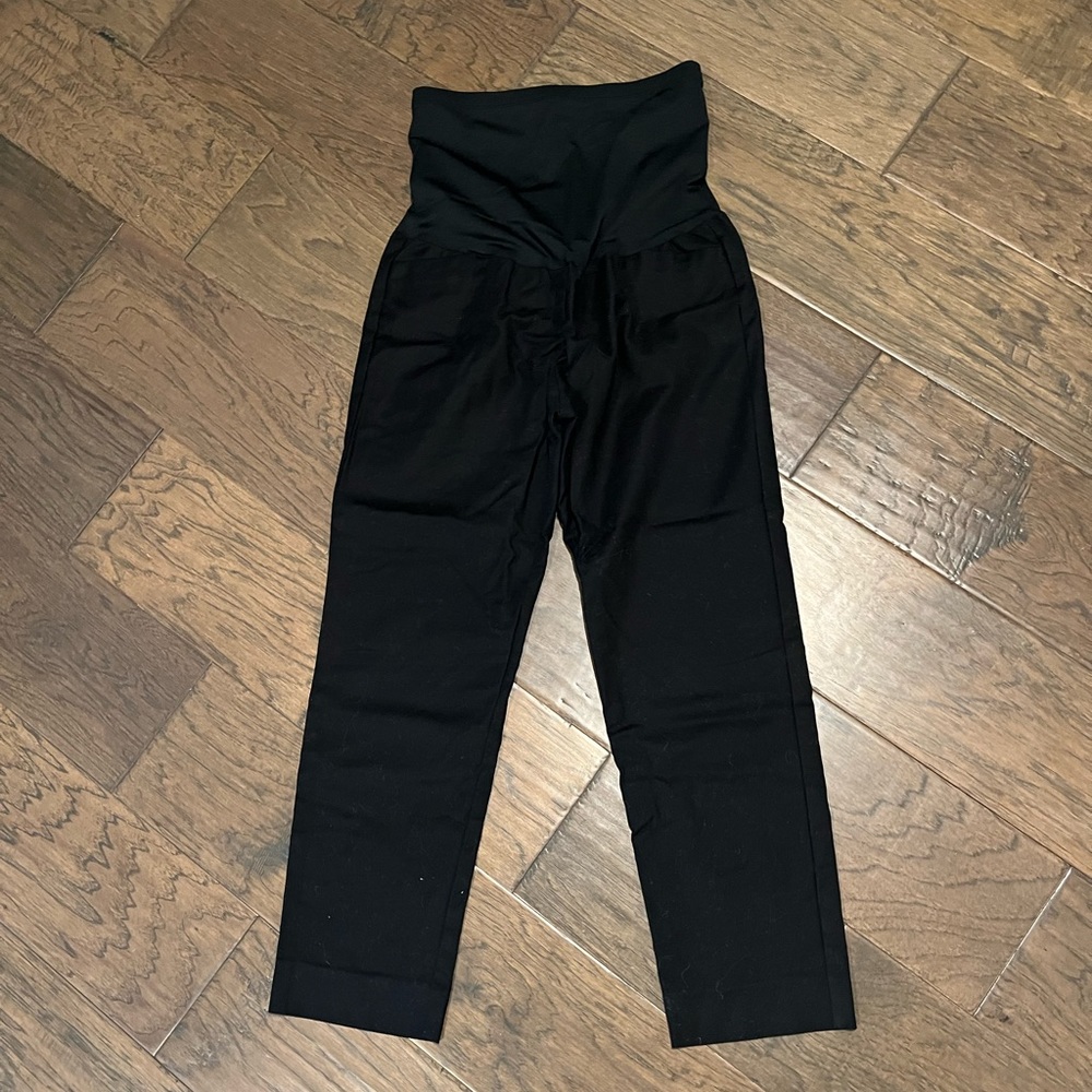 GAP maternity slim crop pants